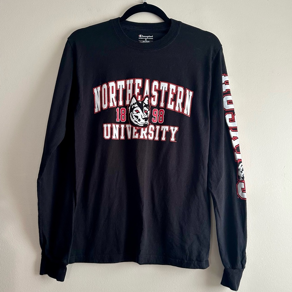 Champion Northeastern University Long Sleeve Tee